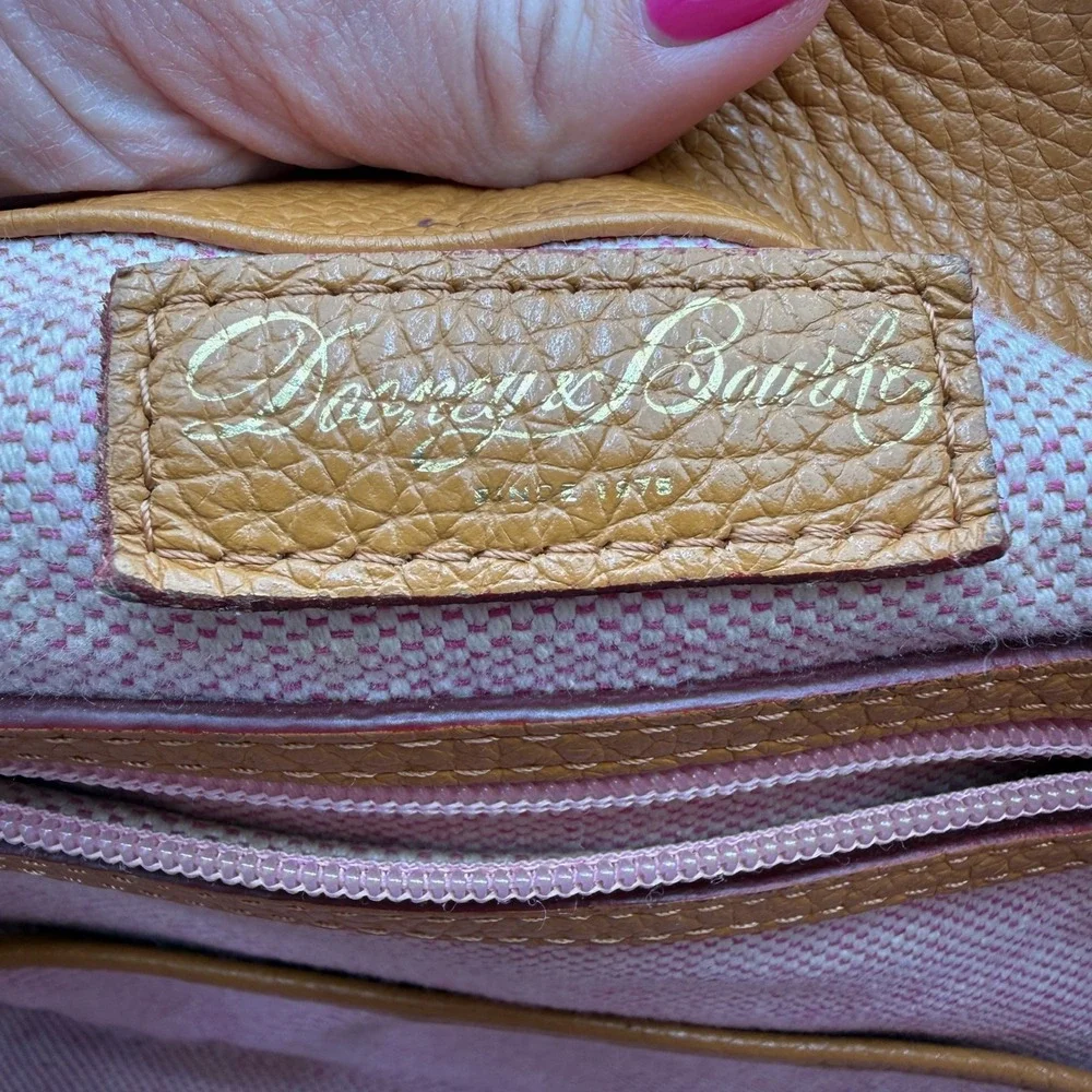 Dooney & Bourke toned gingham shape
